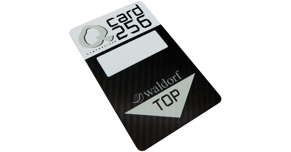 Waldorf Q Card 256 Memory Card for Q Series Synths MEMORY-RAM-Q