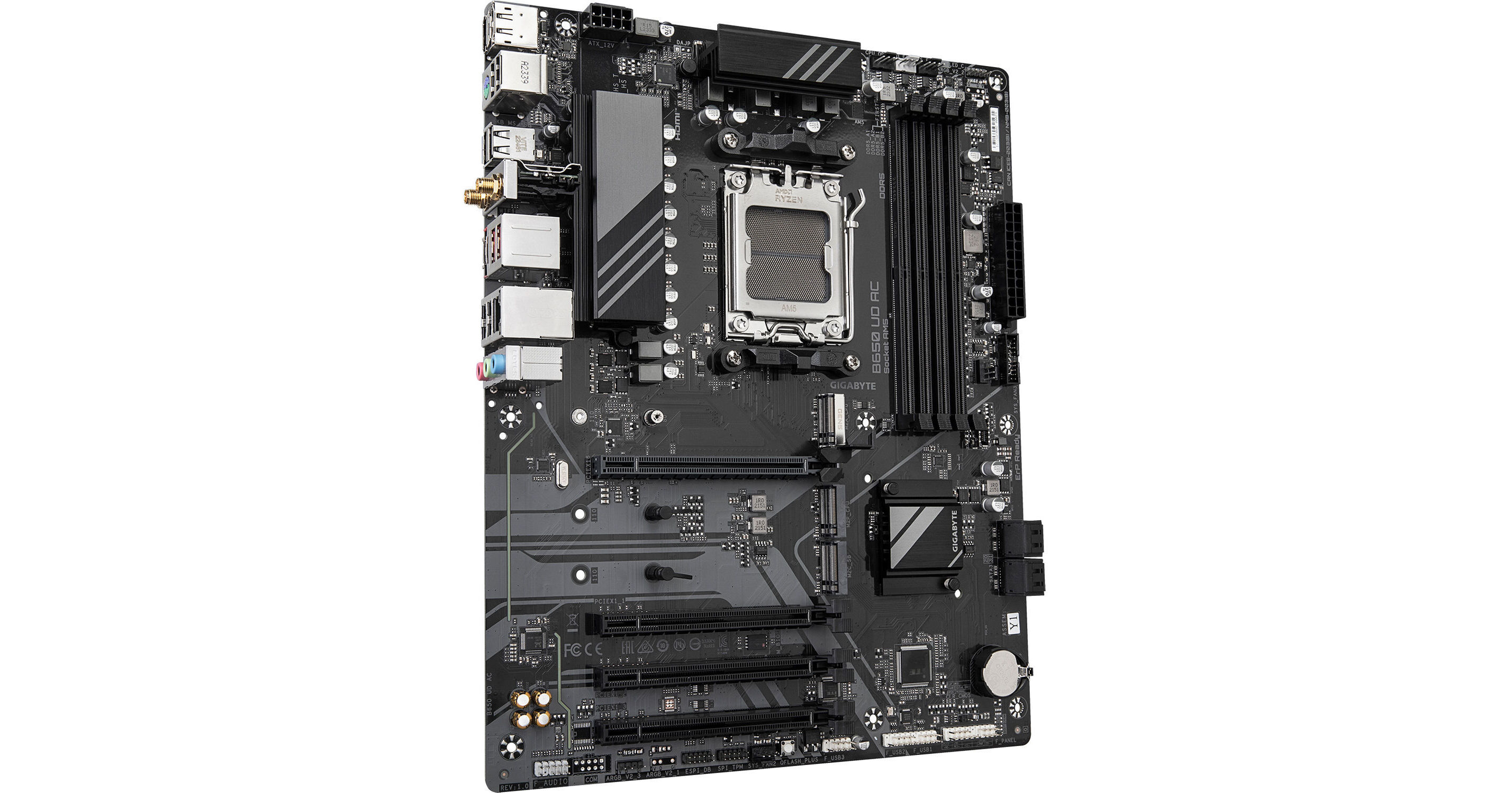 Gigabyte B650 UD AC ATX AM5 Motherboard B650 UD AC B&H Photo
