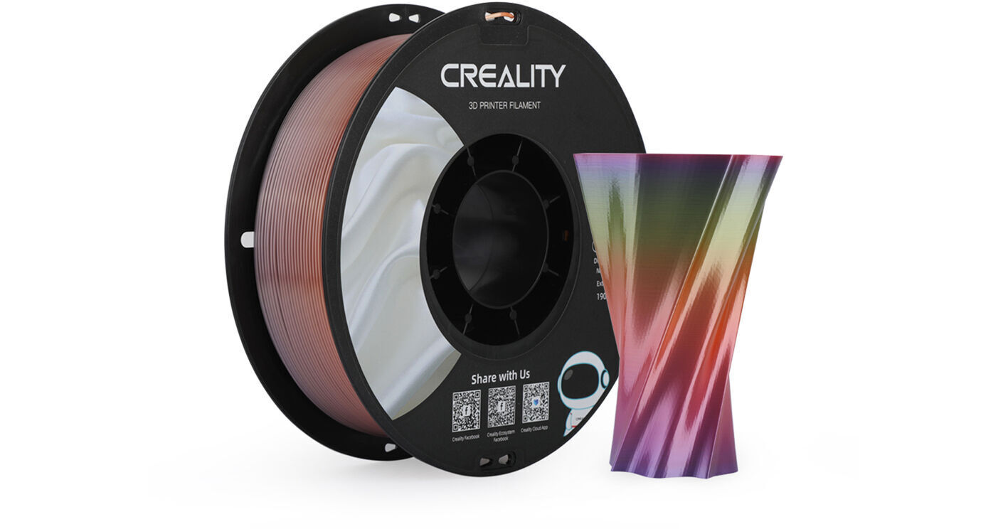 Creality 1.75mm CR-Silk Filament (1kg, Rainbow) CR-SILK RAINBOW