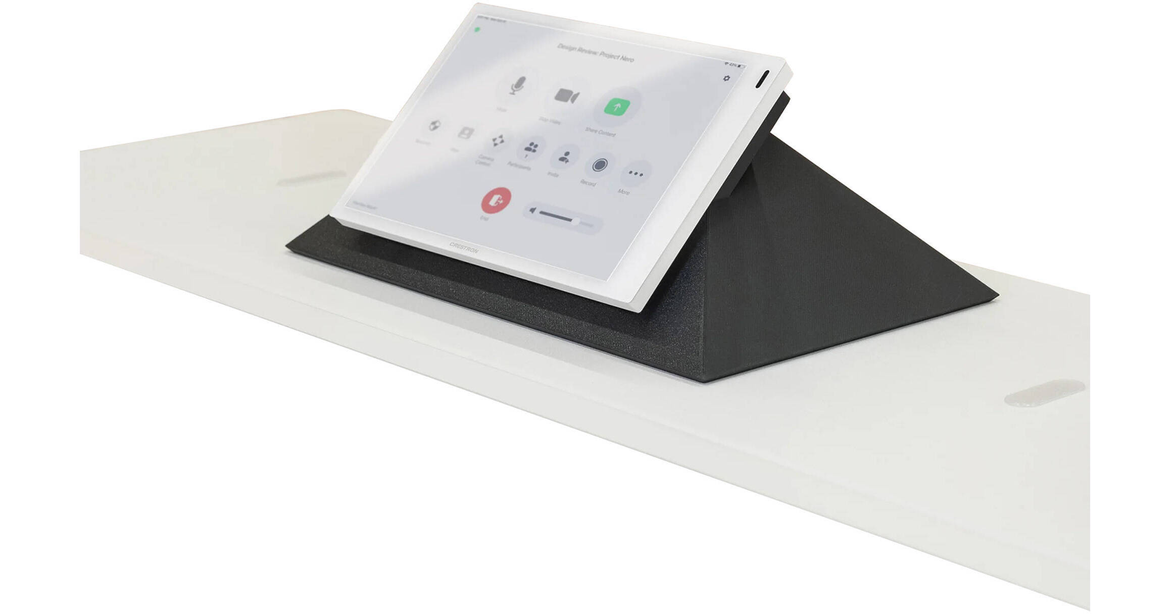 Heckler Console Insert for Crestron TSW 770 and TSW 1070 H912-BK