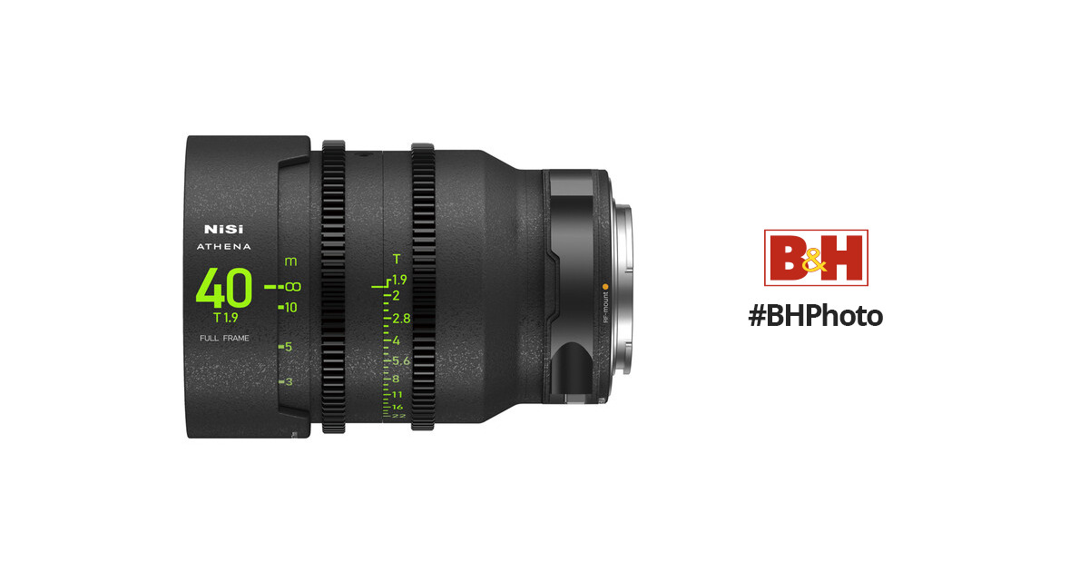 NiSi ATHENA PRIME 40mm T1.9 Full-Frame Lens (Canon RF)
