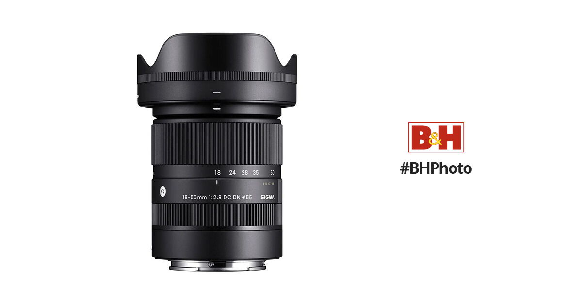 Sigma 18-50mm f/2.8 DC DN Contemporary Lens for Canon RF 585972