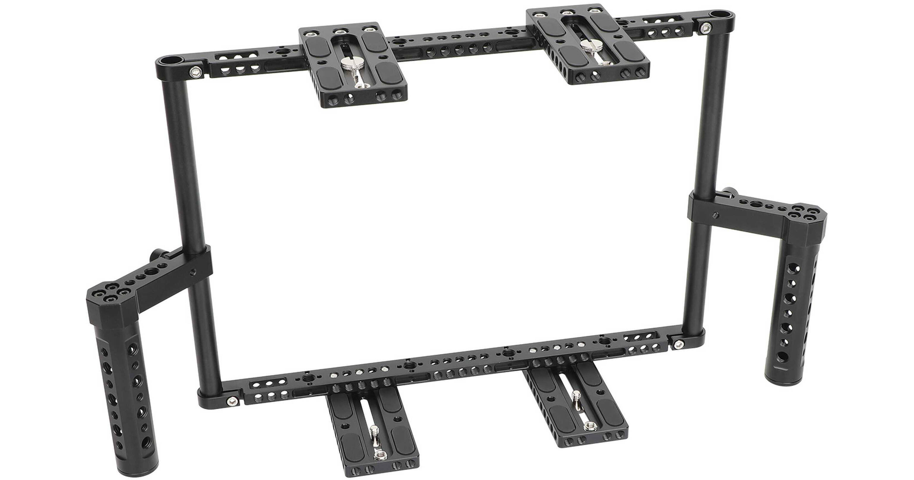 CAMVATE Director's Monitor Cage with Dual Monitor Mount & C3550