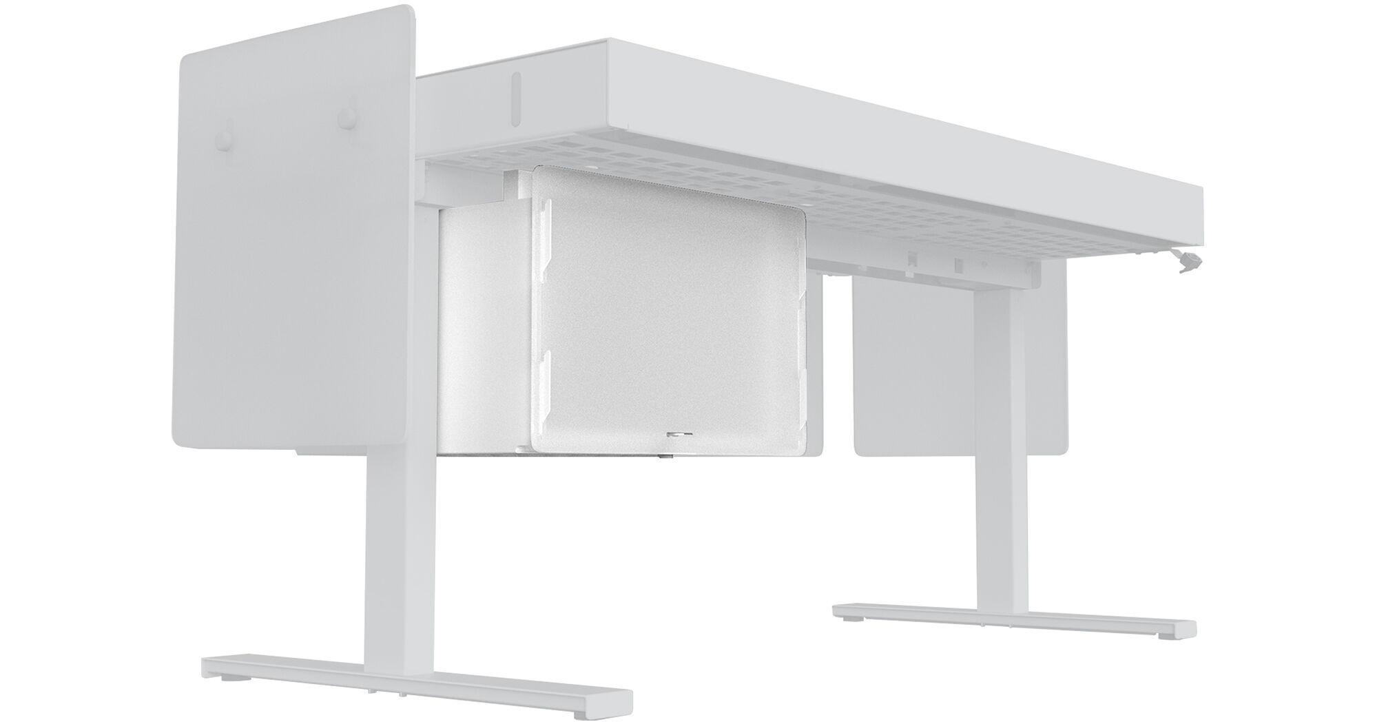 Heckler H903-WT Lectern Expansion Rack 6U (White) H903WT B&H