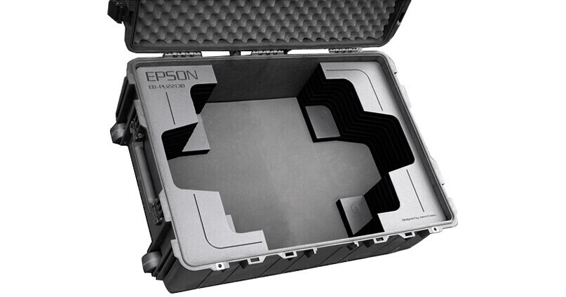 Jason Cases Epson EBPU2213B Projector Wheeled Case EPPU2213B2FK