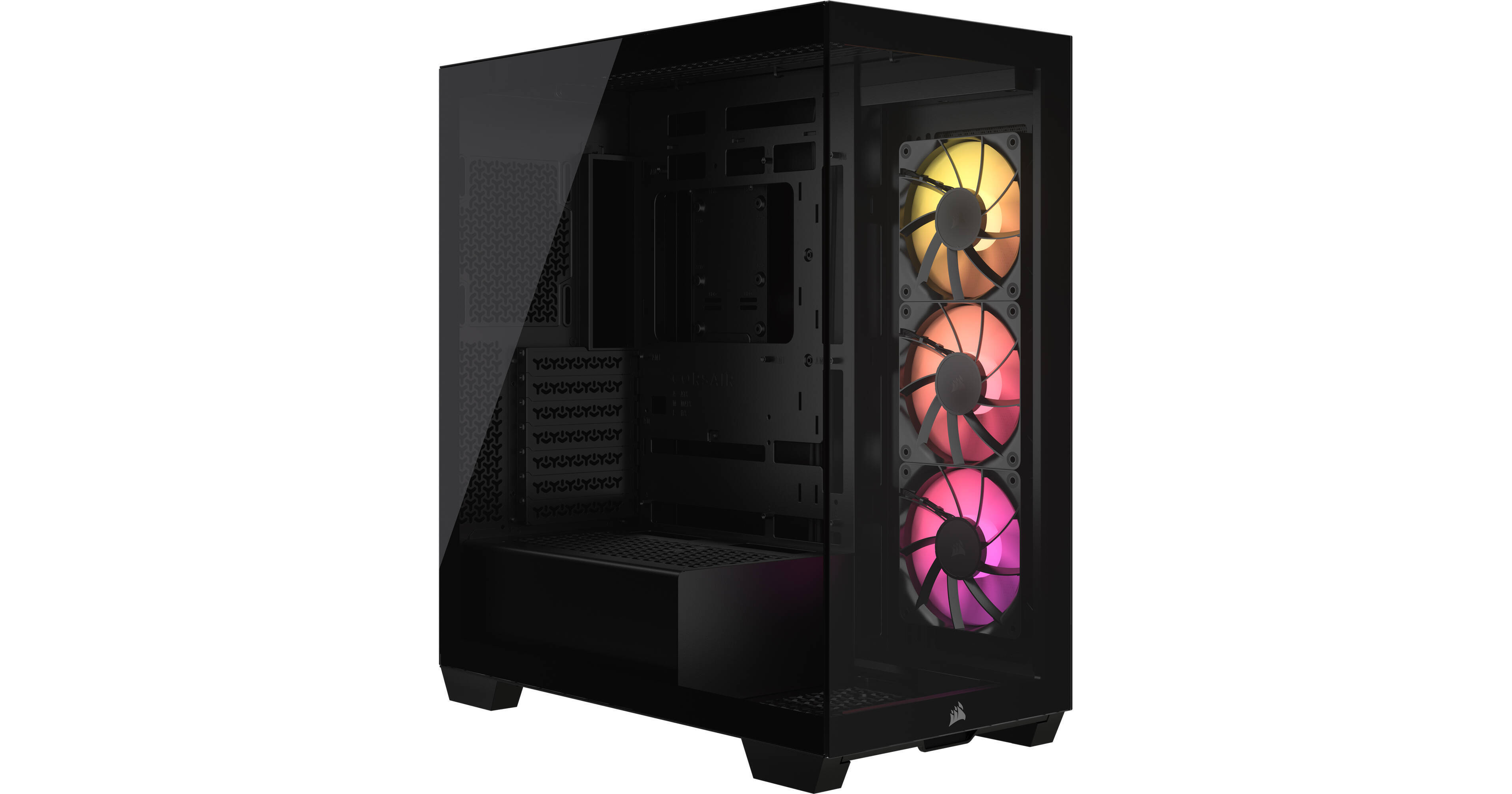 Corsair 3500X ARGB Mid-Tower ATX Desktop Case CC-9011278-WW B&H