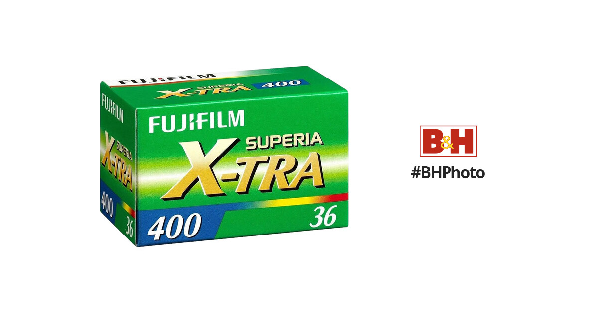 Keelholte Daar Onaangenaam FUJIFILM Fujicolor Superia X-TRA 400 Color Negative Film