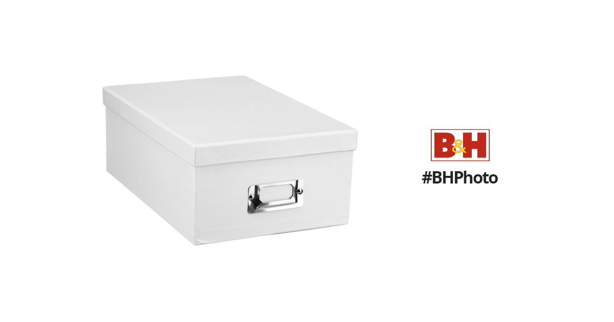 Pioneer Assorted Photo Storage Box, Black/White