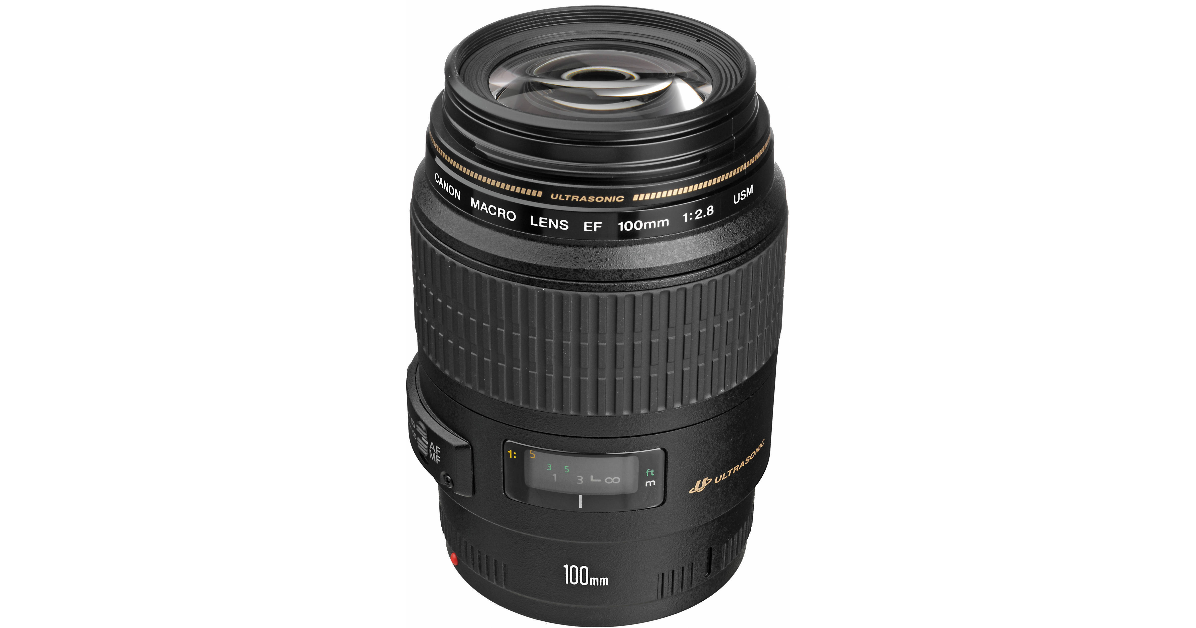 Canon EF 100mm f/2.8 Macro USM Lens (Canon Macro Lens) 4657A006 B&H