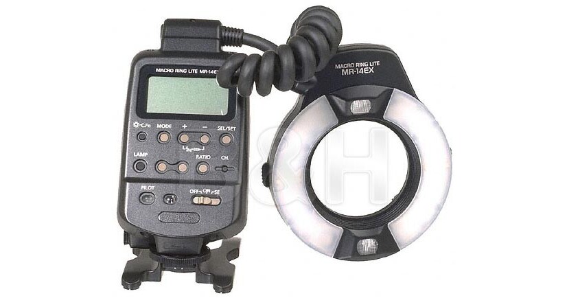 Canon MR14EX TTL Macro Ring Lite Flash 2356A002 B&H Photo Video