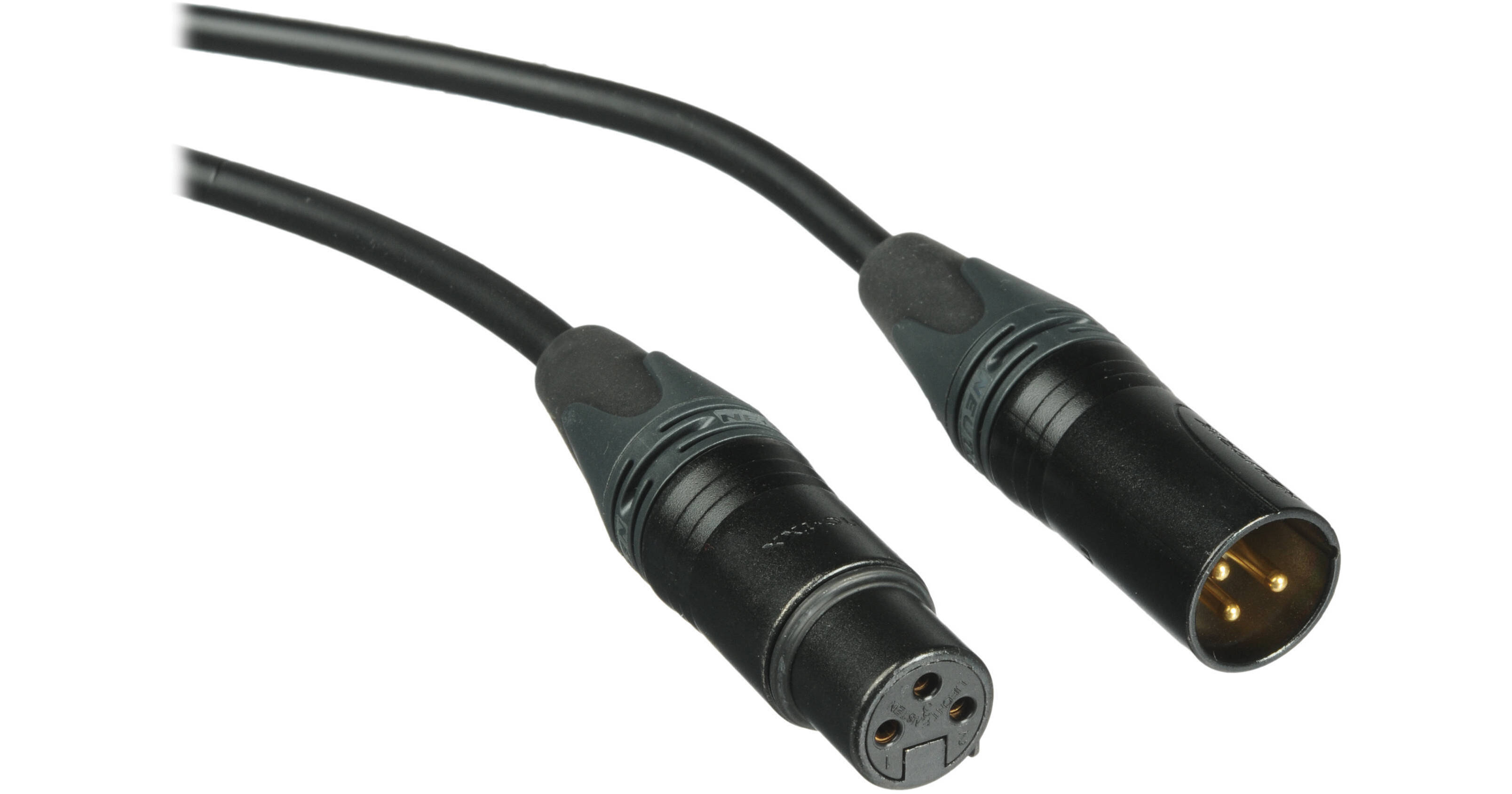 Canare Star Quad L-4E6S Microphone Cable (6', Black)