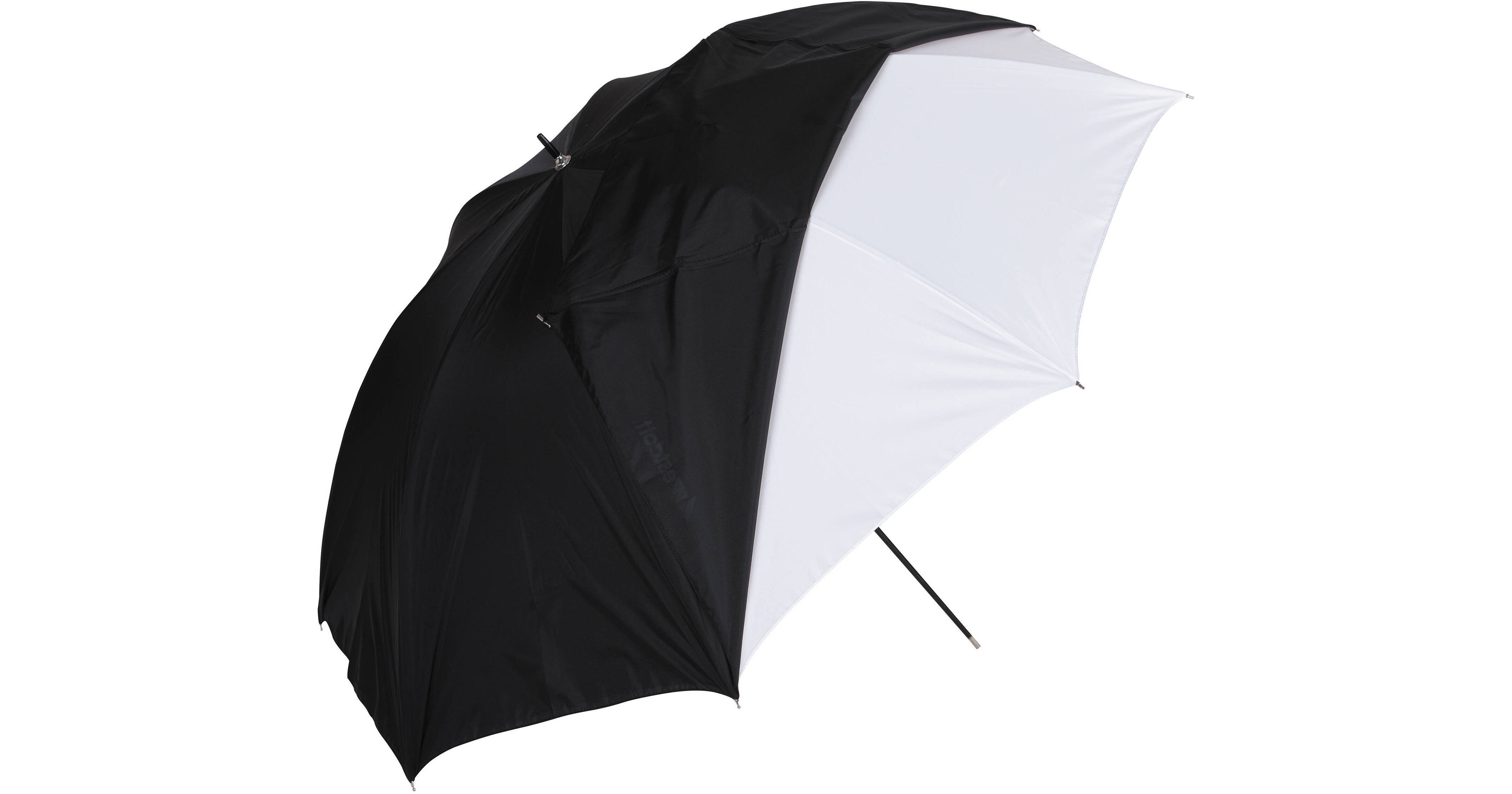 Hudson Spider + Westcott 43" Deep Umbrella For MOZZIE LED Light, Sliver
