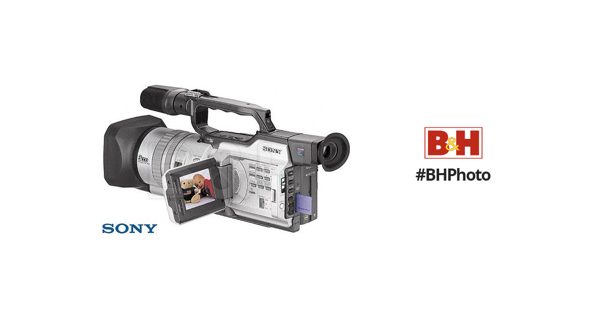 Sony DCR-VX2000 3-CCD Mini DV Camcorder DCRVX2000 B&H Photo Video