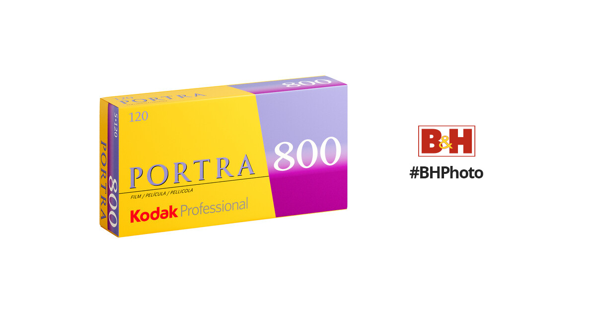 pack of 2 Kodak Portra 800 Colour Negative Film 