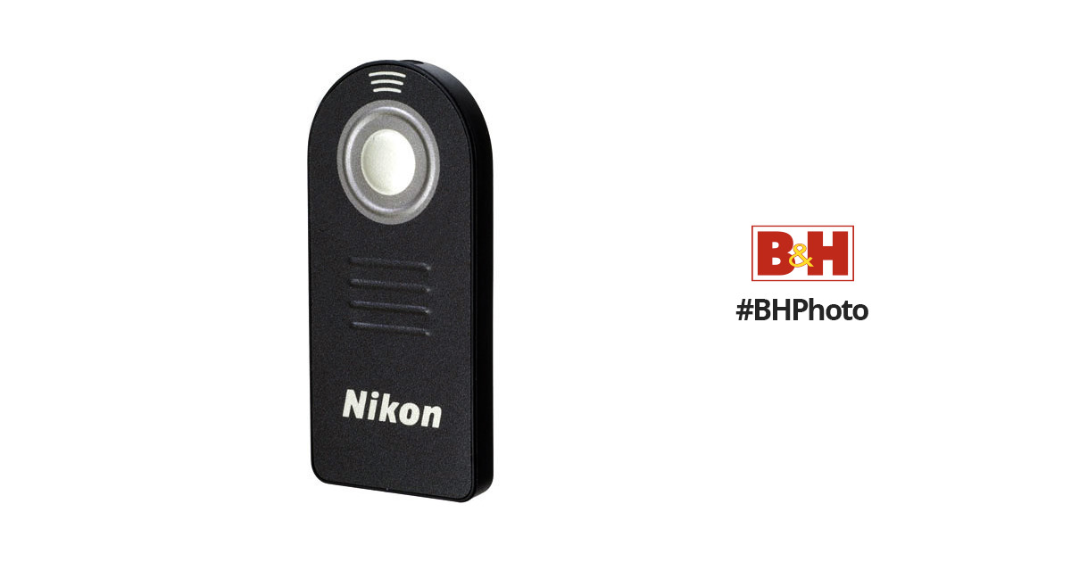 Nikon ML-L3 Télécommande infrarouge sans fil déclencheur bouton de déclencheur shutter release Remote Switch Infrared IR Wireless Remote Control Cable chambre MLL3 compatible avec appareil photo nikon aI D3500 D75 