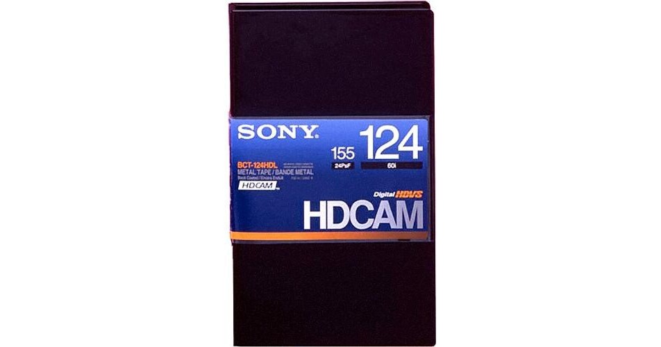 Sony BCT-124HDL HDCAM Videocassette, Large BCT124HDL/US B&H