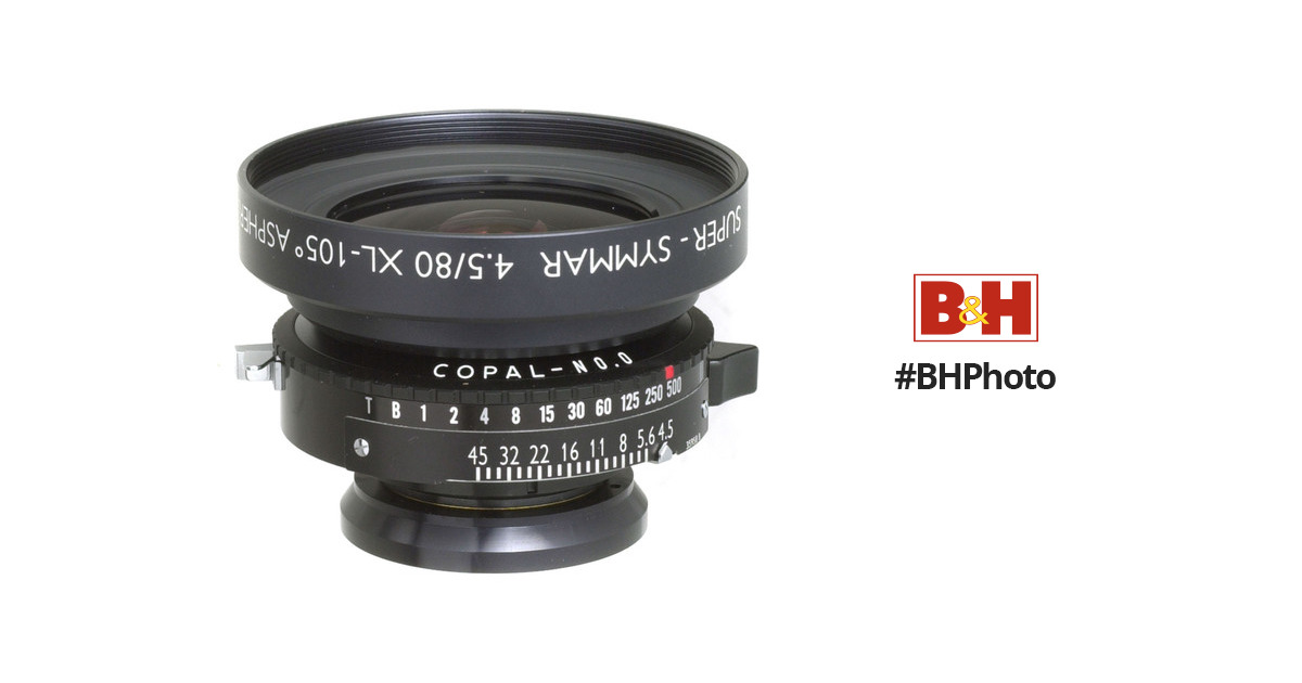 Schneider 80mm f/4.5 Super-Symmar XL Lens 01-035535 B&H Photo