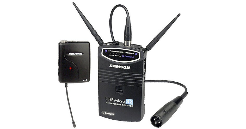 Samson LMU1 bundle micro cravate pour le broadcast