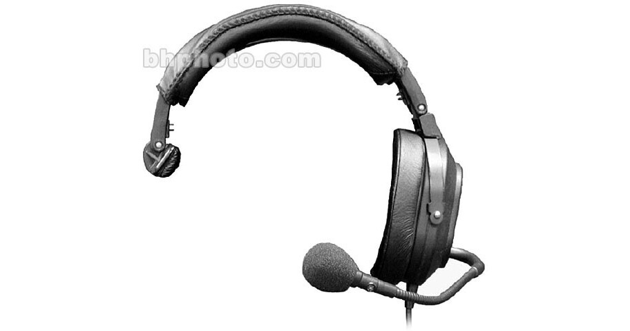 Telex HR-1R5 - Single-muff Medium-Weight RTS Communications Headset with  21dB of Noise Reduction