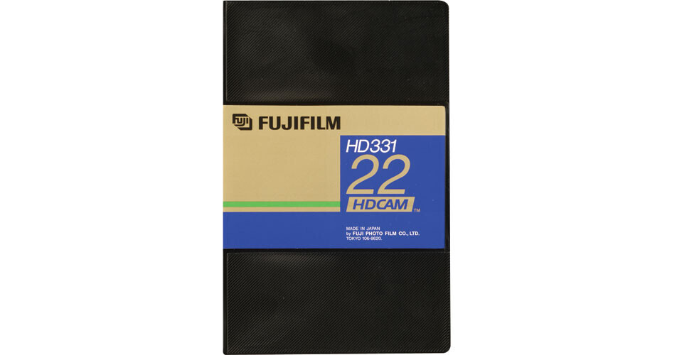 FUJIFILM HD331-22S HDCAM Videocassette, Small 15196892 B&H Photo