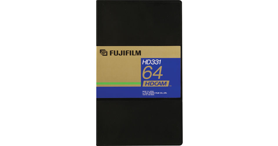 FUJIFILM HD331-64L HDCAM Videocassette, Large 15197418 B&H Photo