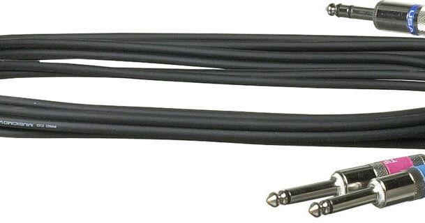 Pro Co Sound Insert Y-Cable 1/4