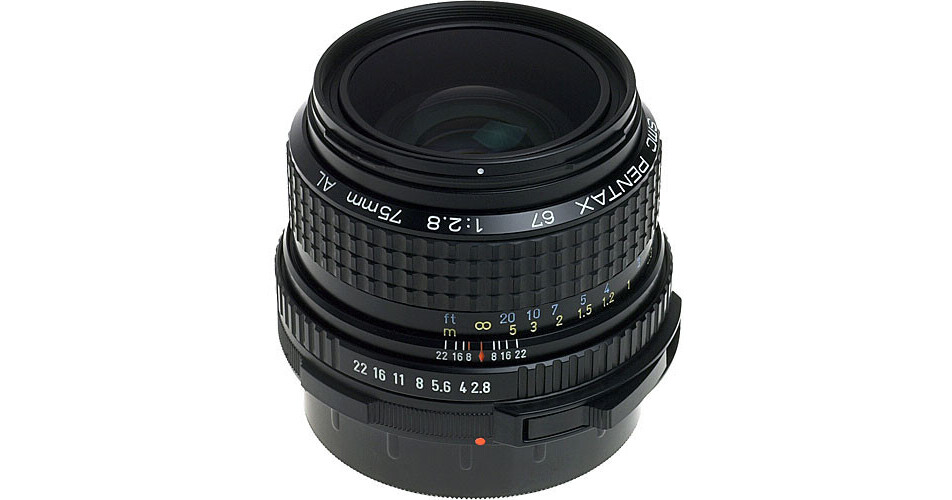 Pentax Wide Angle 75mm f/2.8 SMCP AL Lens for Pentax 67 29284