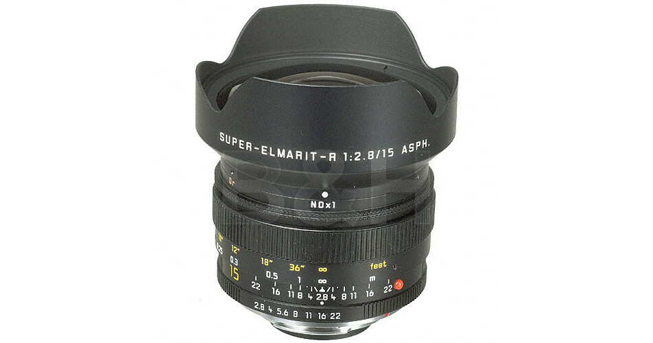 Leica Super W/A 15mm f/2.8 Super-Elmarit R MF Lens 11326 B&H