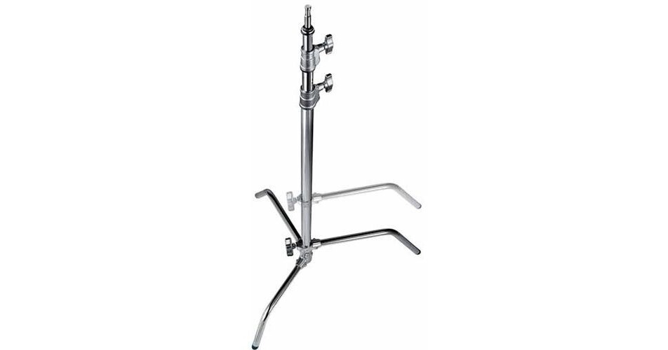 Avenger A2018L C-Stand with Sliding Leg (Chrome-Plated, 5.75')