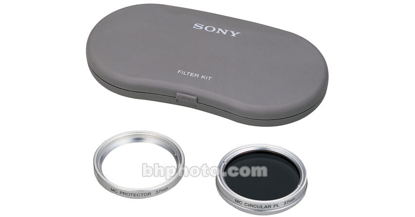 Sony VF-37CPKS 37mm Filter Kit - consists of: Circular VF37CPKS