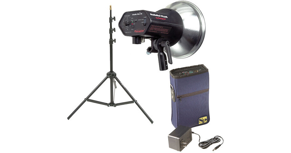 Photogenic StudioMax III Monolight Kit (120V AC/12V DC) B&H