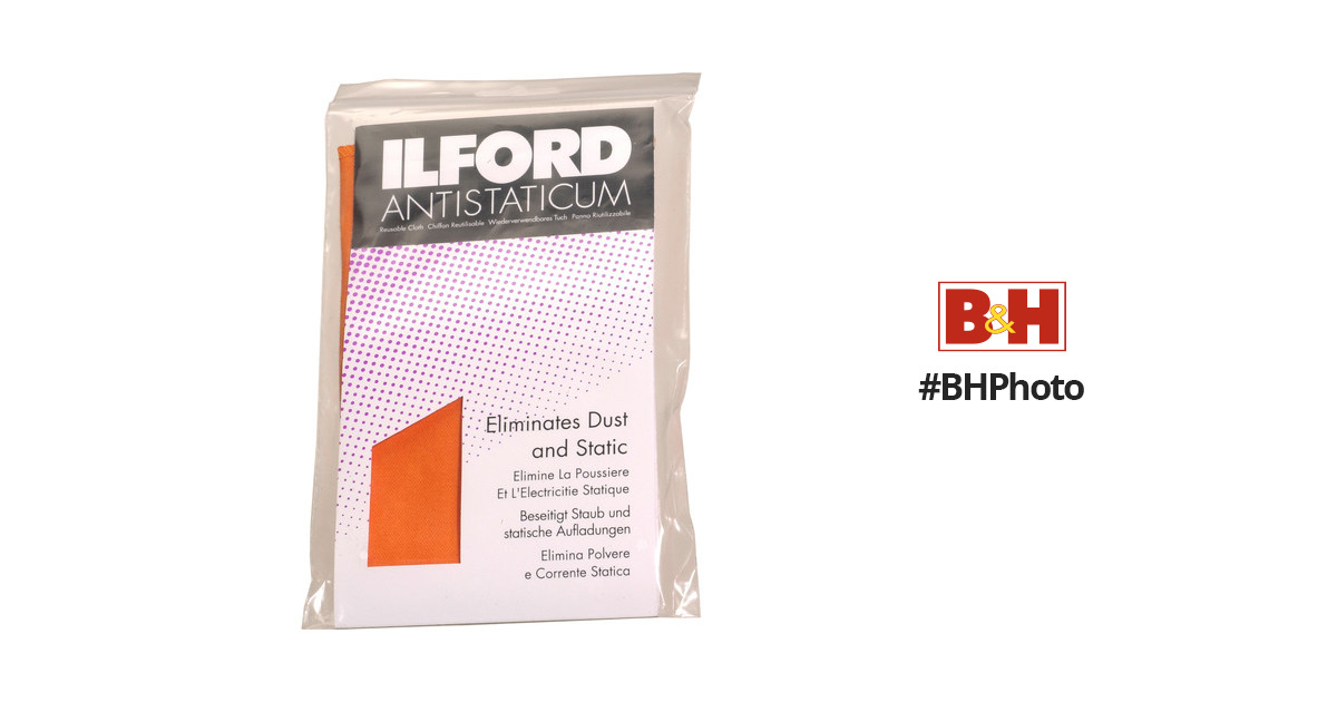 3 PACK ILFORD Antistatic Cloths 1203547 