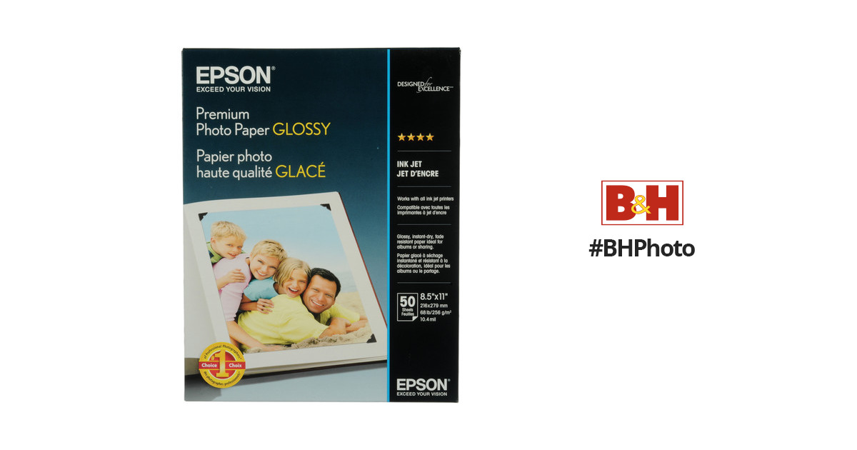 Epson - photo paper - 100 sheet(s) - Letter - S041271 - Paper
