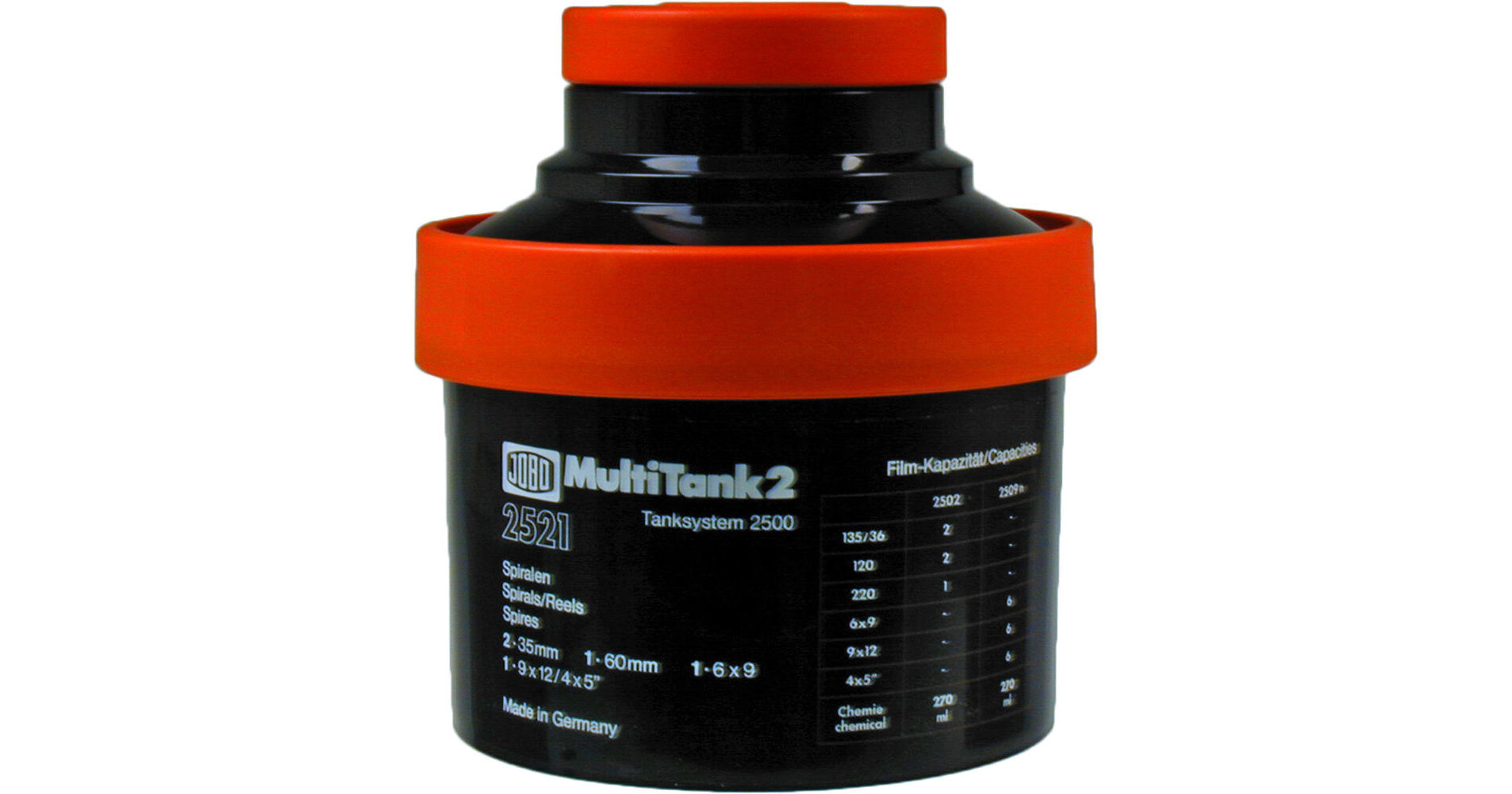 jobo 2521 tank 4x5