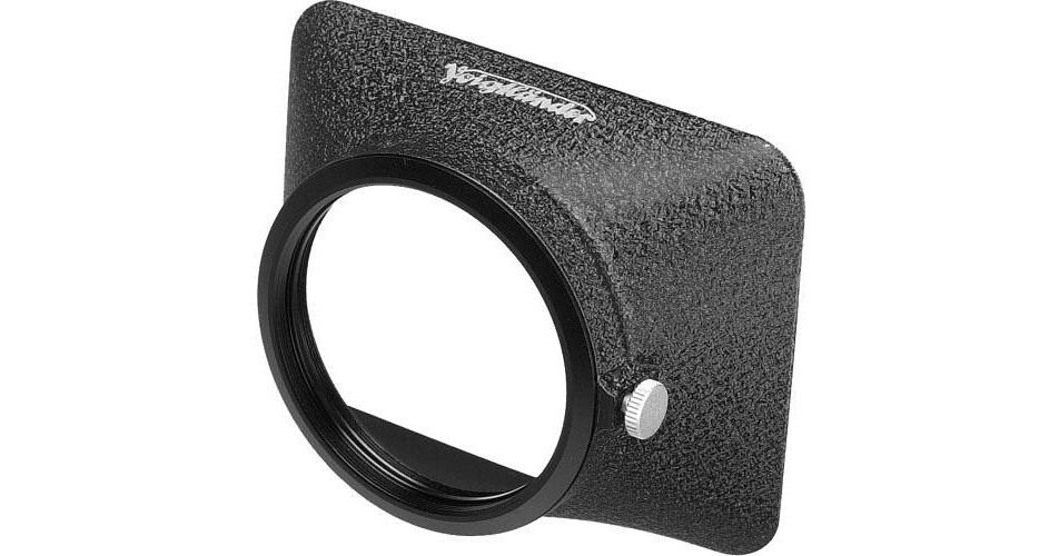 Voigtlander LH1 Rectangular Metal Lens Hood 45BD217A B&H Photo