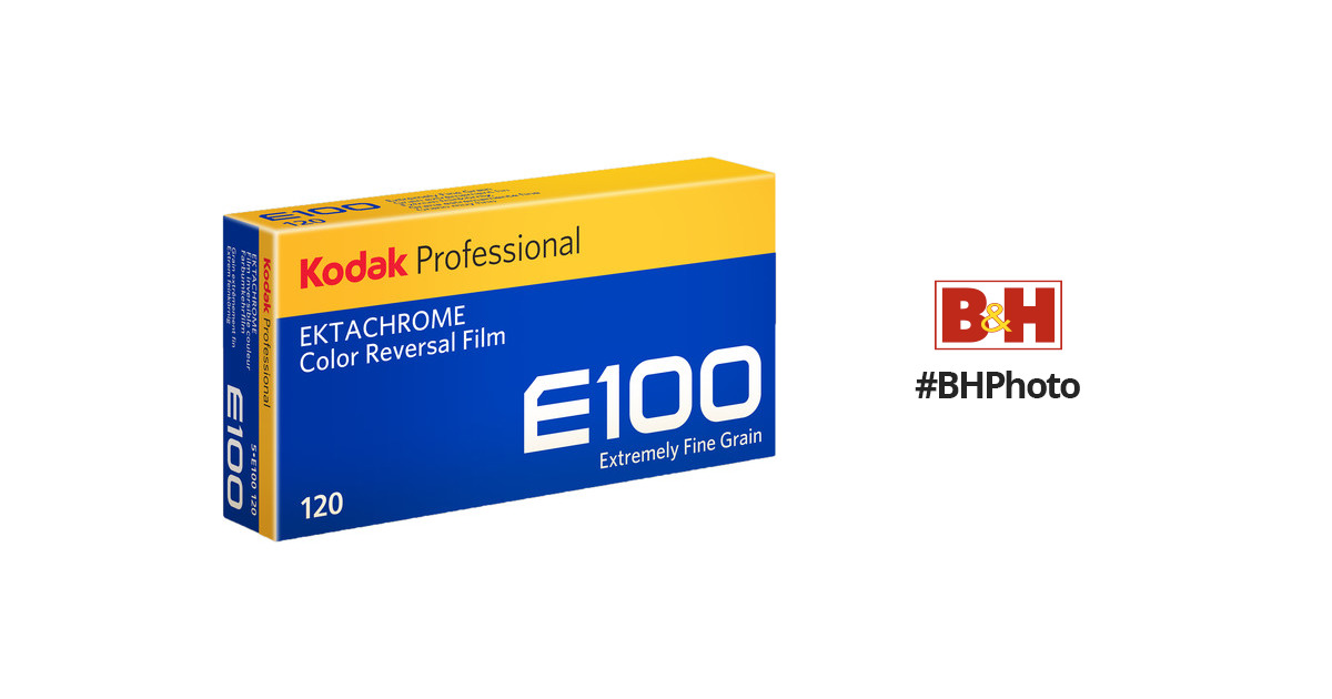 Kodak Kodak Ektachrome E100 120 5er Film Diapo Dia Rouleau Format Du Milieu 09/2022 