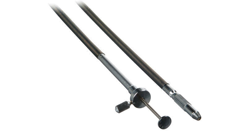 Gepe Plastic Covered Steel Cable Release with TLock 40" 604012