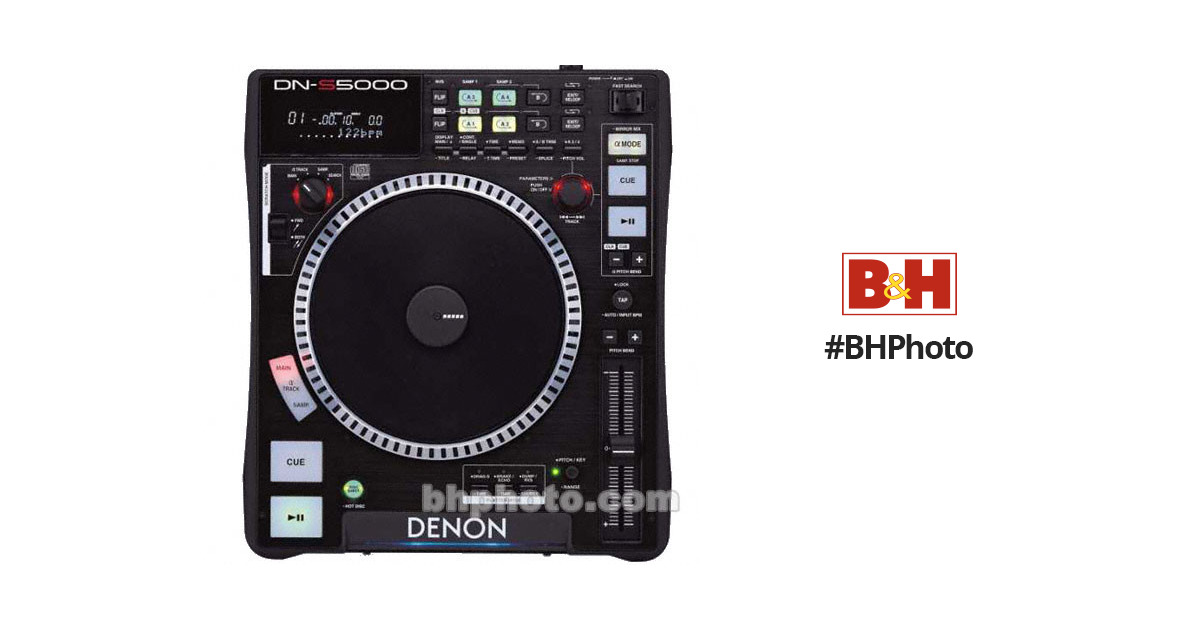 Denon DJ DNS5000 Table Top CD and MP3 Player for DJ's DN-S5000