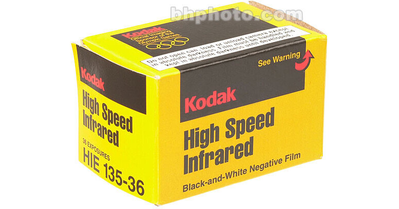 Kodak HIE 135-36 Hi-Speed Infrared Film 8101529 B&H Photo Video