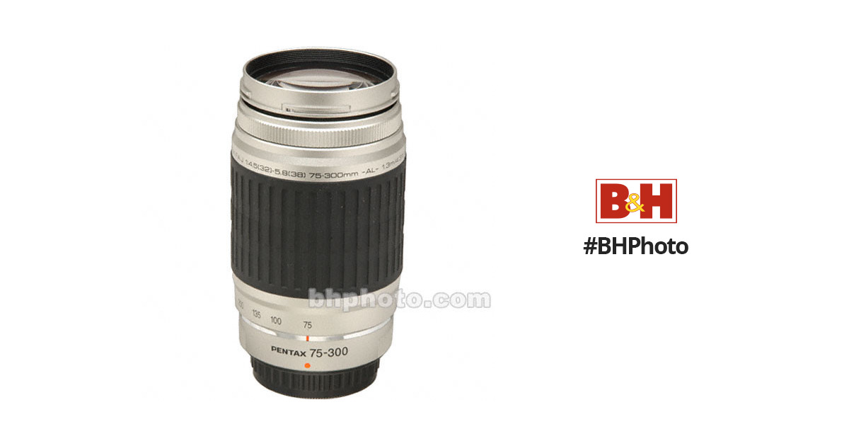 Pentax SMCP-FA J 75-300mm f/4.5-5.8 AL Autofocus Lens 27717 B&H