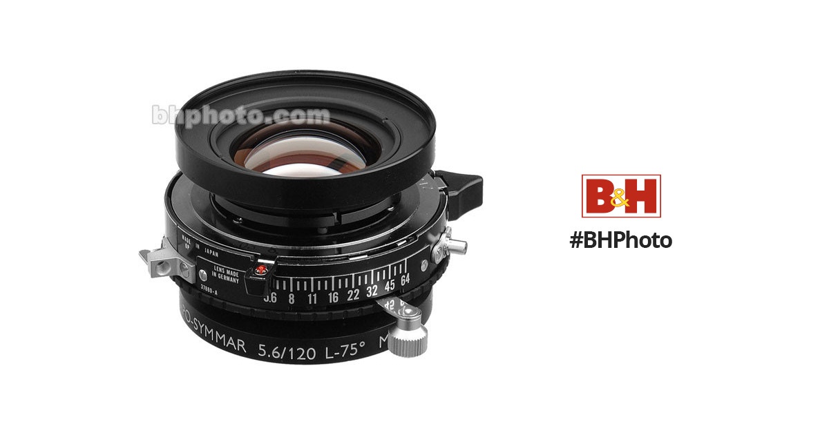Schneider 120mm f/5.6 Apo-Symmar L Lens 01-029328 B&H Photo Video