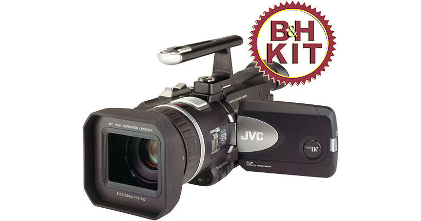 Jvc Gr Hd1 High Definition Digital Video Camcorder Grhd1us B H