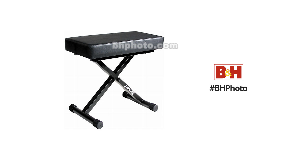 QuikLok BX-718 - Deluxe Collapsible Keyboard Bench