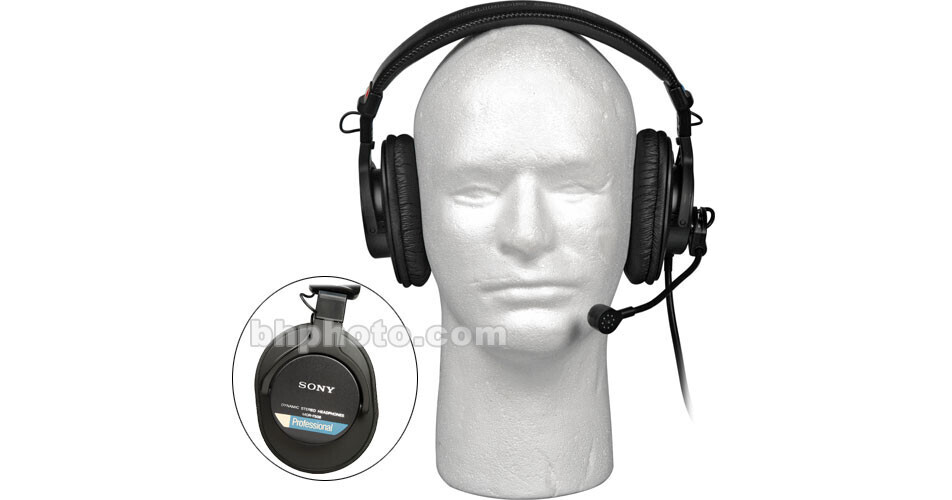 Remote Audio Sony MDR7506 Headset with Talkback Mic BCSHSO B&H