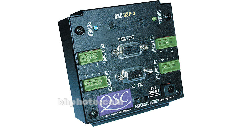 QSC DSP3 Digital Signal Processing Module DSP3 B&H Photo Video