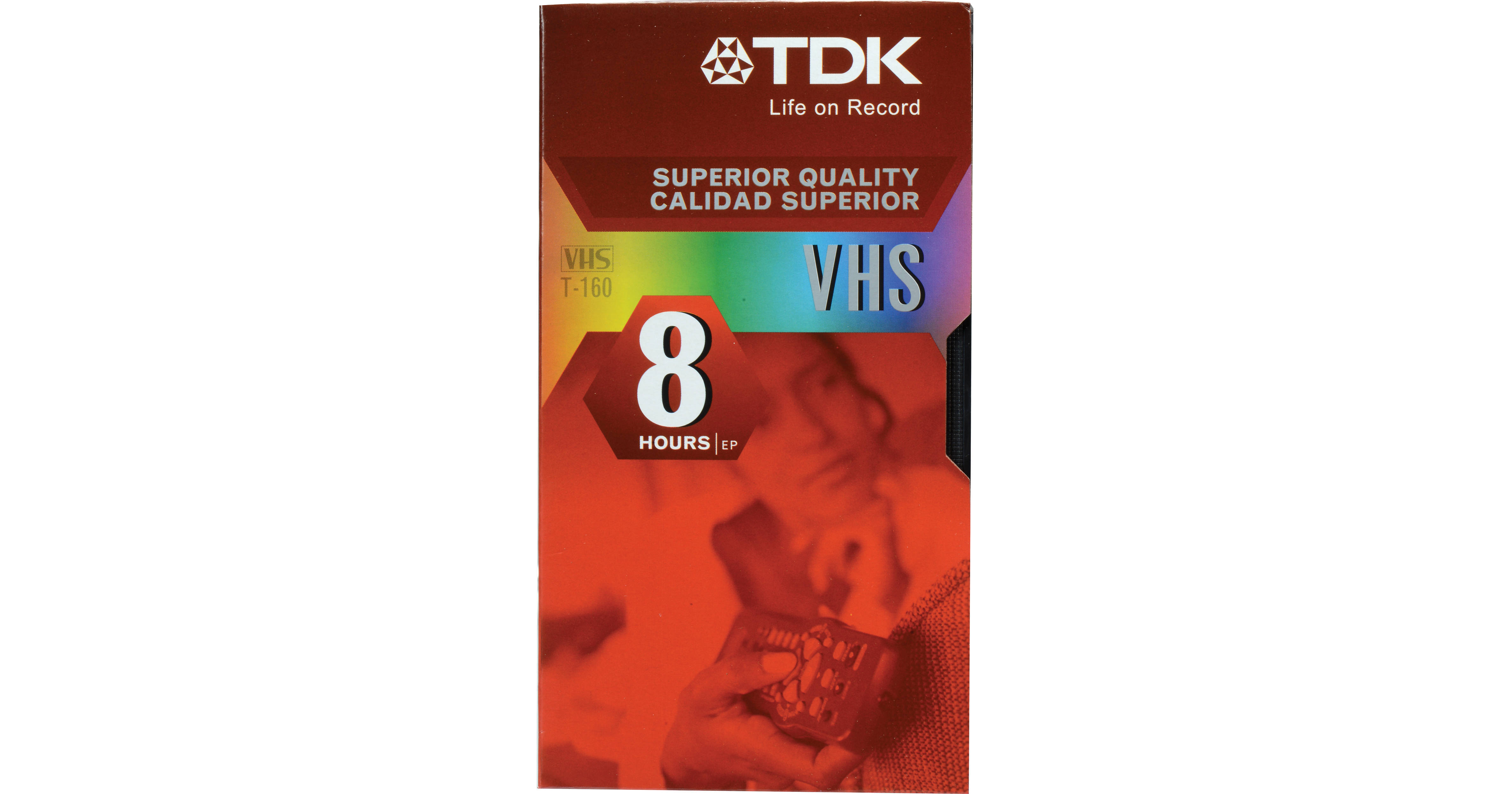 TDK T-160 Standard Grade VHS Tape 38030 B&H Photo Video