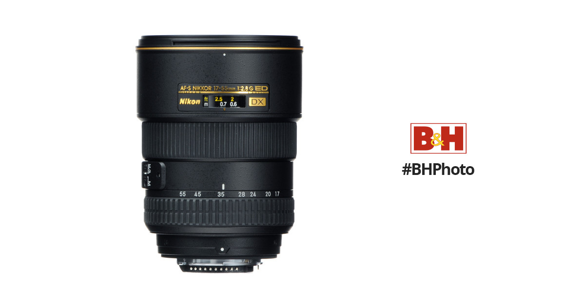 Nikon AF-S DX Zoom-NIKKOR 17-55mm f/2.8G IF-ED Lens 2147 B&H
