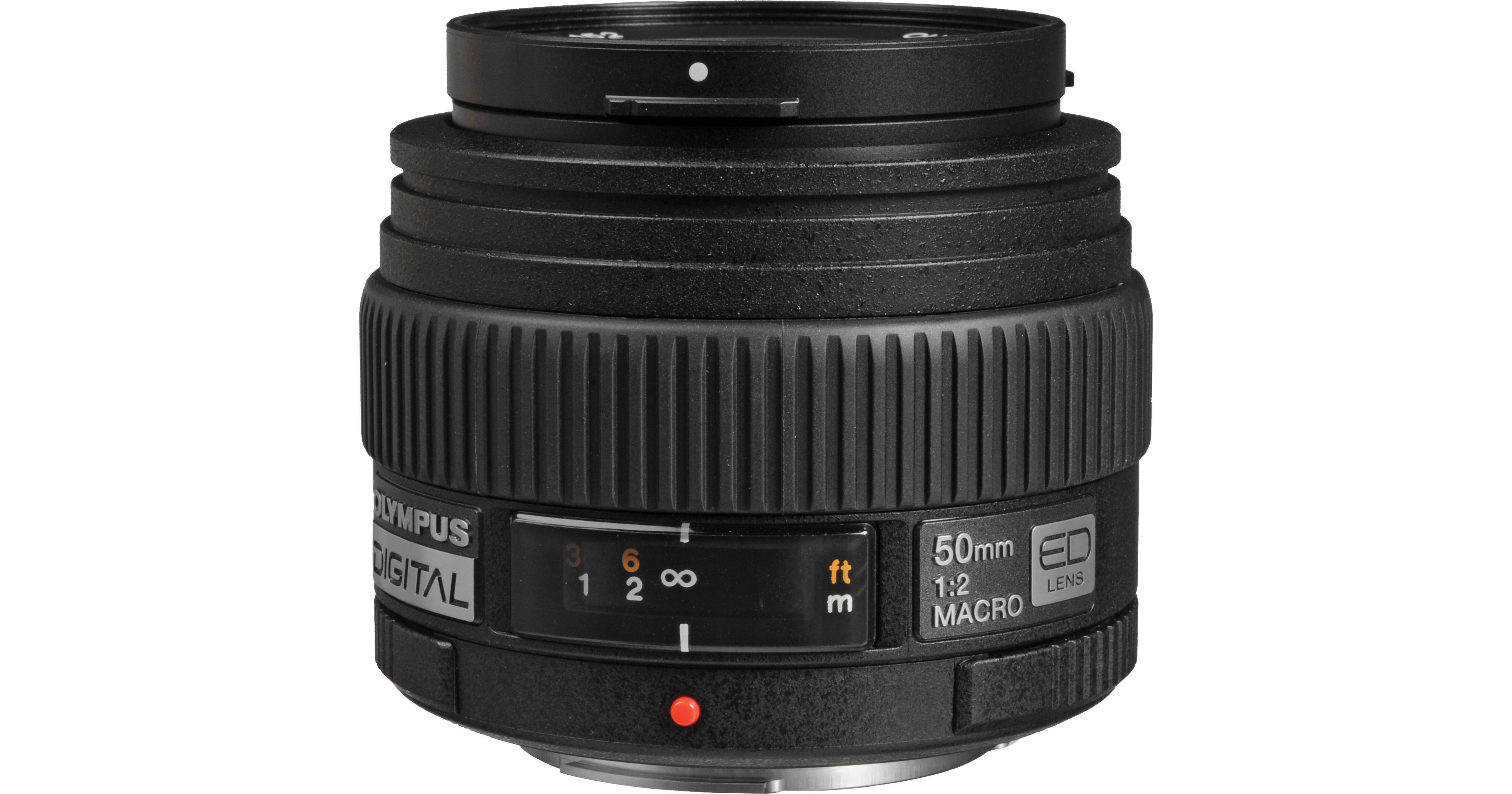 Olympus 50mm f/2.0 Macro ED Zuiko Digital Lens 261003 Bu0026H Photo