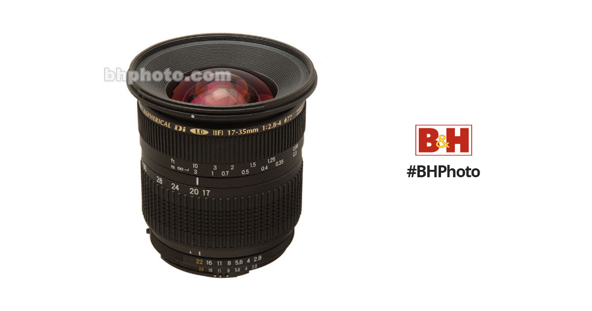 Tamron Zoom Super Wide Angle SP AF 17-35mm f/2.8-4 Di LD Aspherical IF  Autofocus Lens for Nikon AF