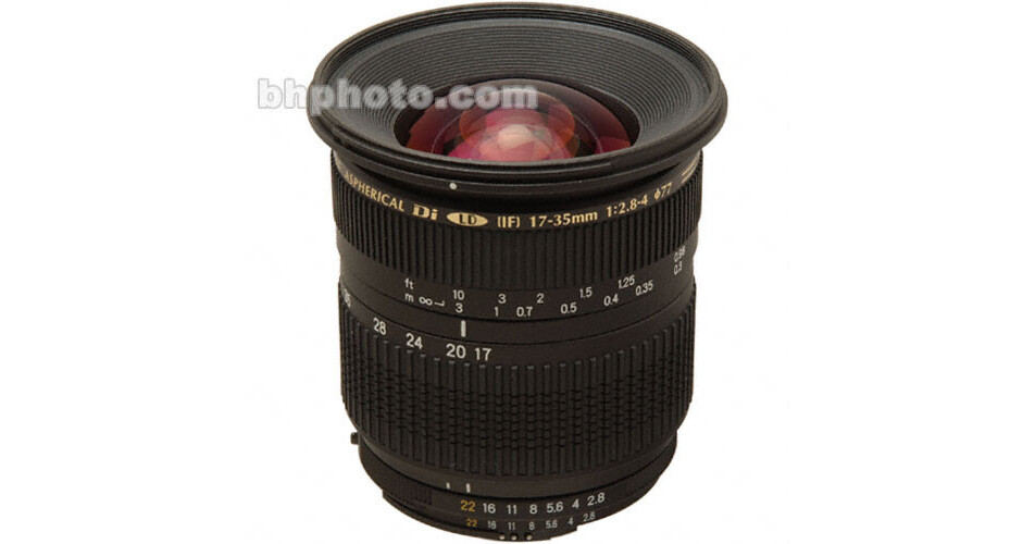 Tamron Zoom Super Wide Angle SP AF 17-35mm f/2.8-4 Di LD Aspherical IF  Autofocus Lens for Nikon AF